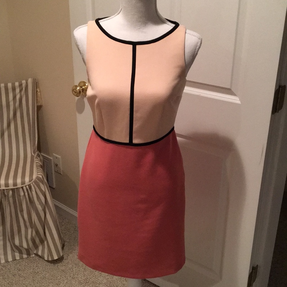 Loft peach dress. Size 0